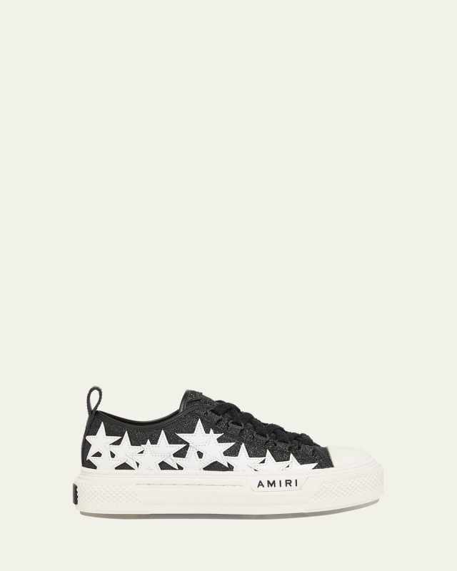 Glitter Stars Low-Top Sneakers